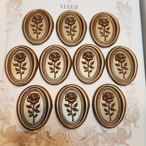50 wax seal stickers - Picture 2 of 5